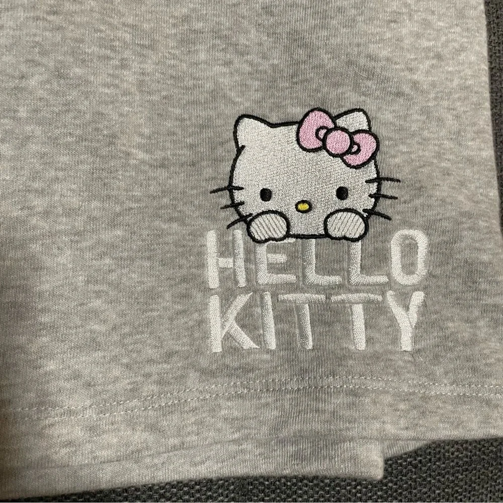 NEW Hello Kitty Mini Tennis Skirt Gray w/ Pockets Women's XXL‎ 2XL Sanrio NWT